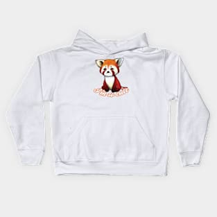 I'm A Cute Red Panda Kids Hoodie